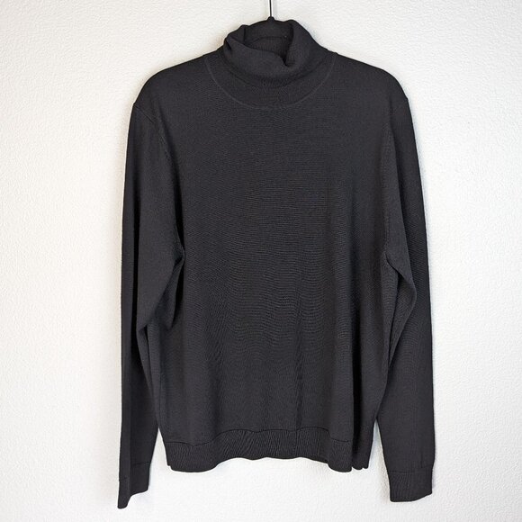 Nordstrom Men's Shop Other - Nordstrom Men's Shop Black 100% Merina Wool Size XL